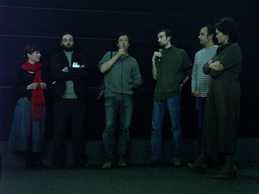 6 Mars - Documentaire en Espagne. La réalisatrice Maria Zapico et les réalisateurs Fran Araújo et Gabriel Gómez Quintela présentent leur film MARINEROS IN TIERRA © Sylvain Bich