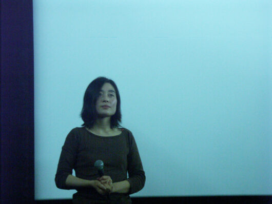 4 Mars - Compétition Internationale. La réalisatrice Aya Tanaka présente son film HARIMANO © Saylvain Bich