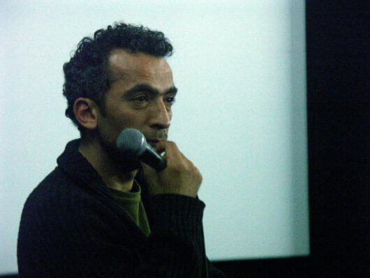 5 Mars - Compétition Internationale. Le réalisateur libanais Maher Abi Samra présente son film ROND-POINT CHATILA © Sylvain Bich