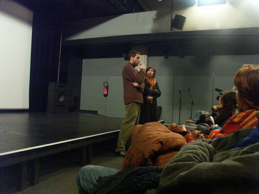 6 Mars - Compétition Française. Le réalisateur Pierre Maillis-Laval présente son film URGENCES, LES NUITS DES VILLES avec Catherine Bizern © Sylvain Bich
