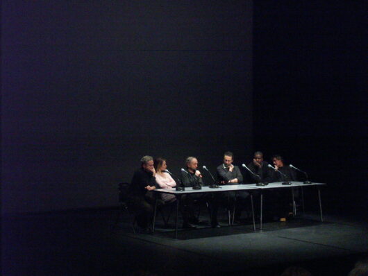6 Mars - Rencontre autour du Théâtre du Réel, avec Marianne Basler, Jean-Philippe Puymartin, Jacques Martial, François Barbin et Frederick Wiseman © Sylvain Bich