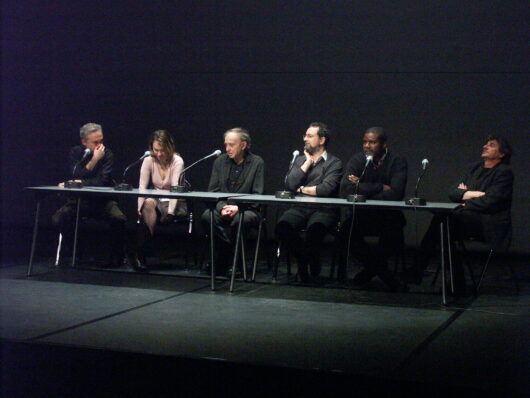 6 Mars - Rencontre autour du Théâtre du Réel, avec Marianne Basler, Jean-Philippe Puymartin, Jacques Martial, François Barbin et Frederick Wiseman © Sylvain Bich