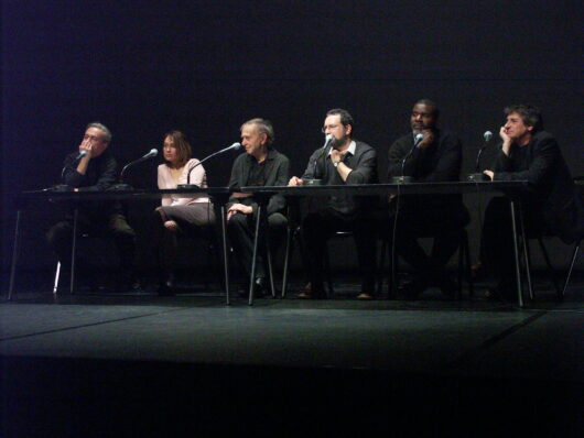 6 Mars - Rencontre autour du Théâtre du Réel, avec Marianne Basler, Jean-Philippe Puymartin, Jacques Martial, François Barbin et Frederick Wiseman © Sylvain Bich