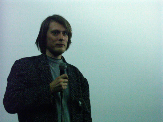 5 Mars - Compétition Internationale. La réalisateur Erwann Briand présente son film LES FEMMES DU MONT ARARAT © Sylvain Bich