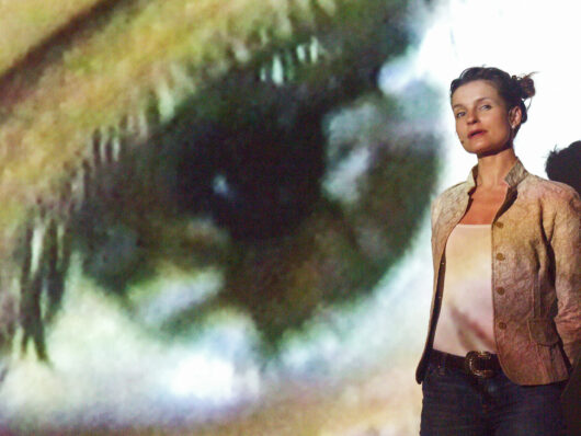 Soirée Surprise. Die Natch / La Nuit, avec le soutien de ARTE. Avec Stéfanie Schüler © Mathieu Marre