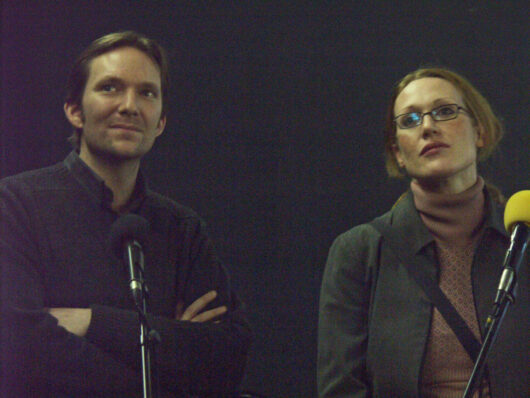 Compétition Internationale. Le réalisateur Rainer Frimmel et la réalisatrice Tizza Covi présentent leur film BABOOSKA © Mathieu Marre