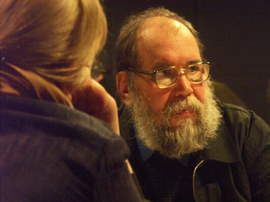 Valeri Solomin, réalisateur de RYBAK I TANTSOVSHITA © Mathieu Marre